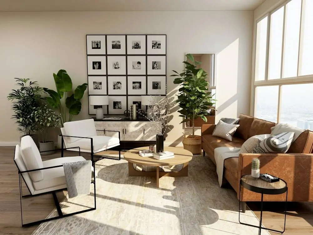 Living Room Plants