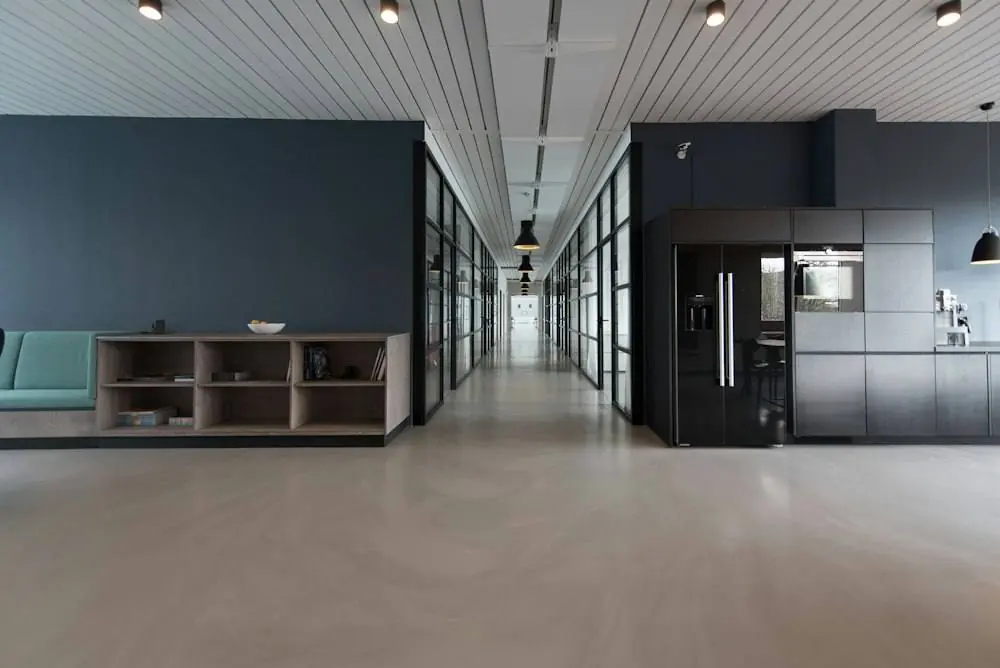 Office Interior Corridor